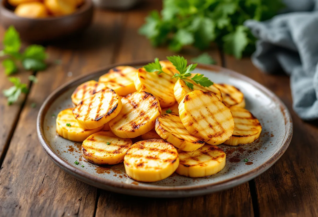 A photo of Halloumi, a dairy dish from Cyprus